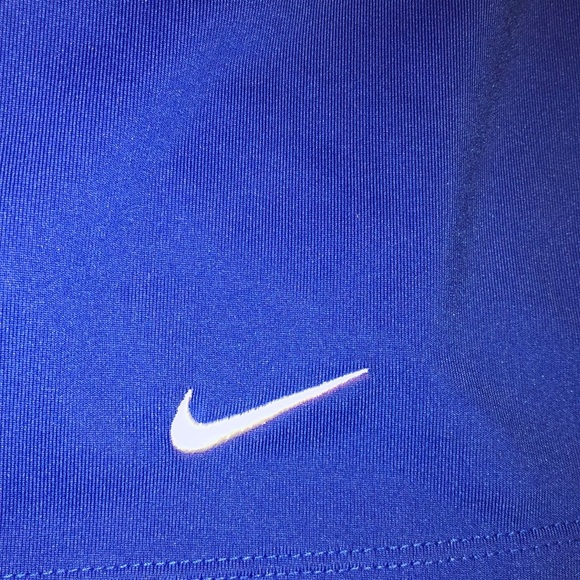 Blue Nike skort with clean croch area - Picture 4 of 5